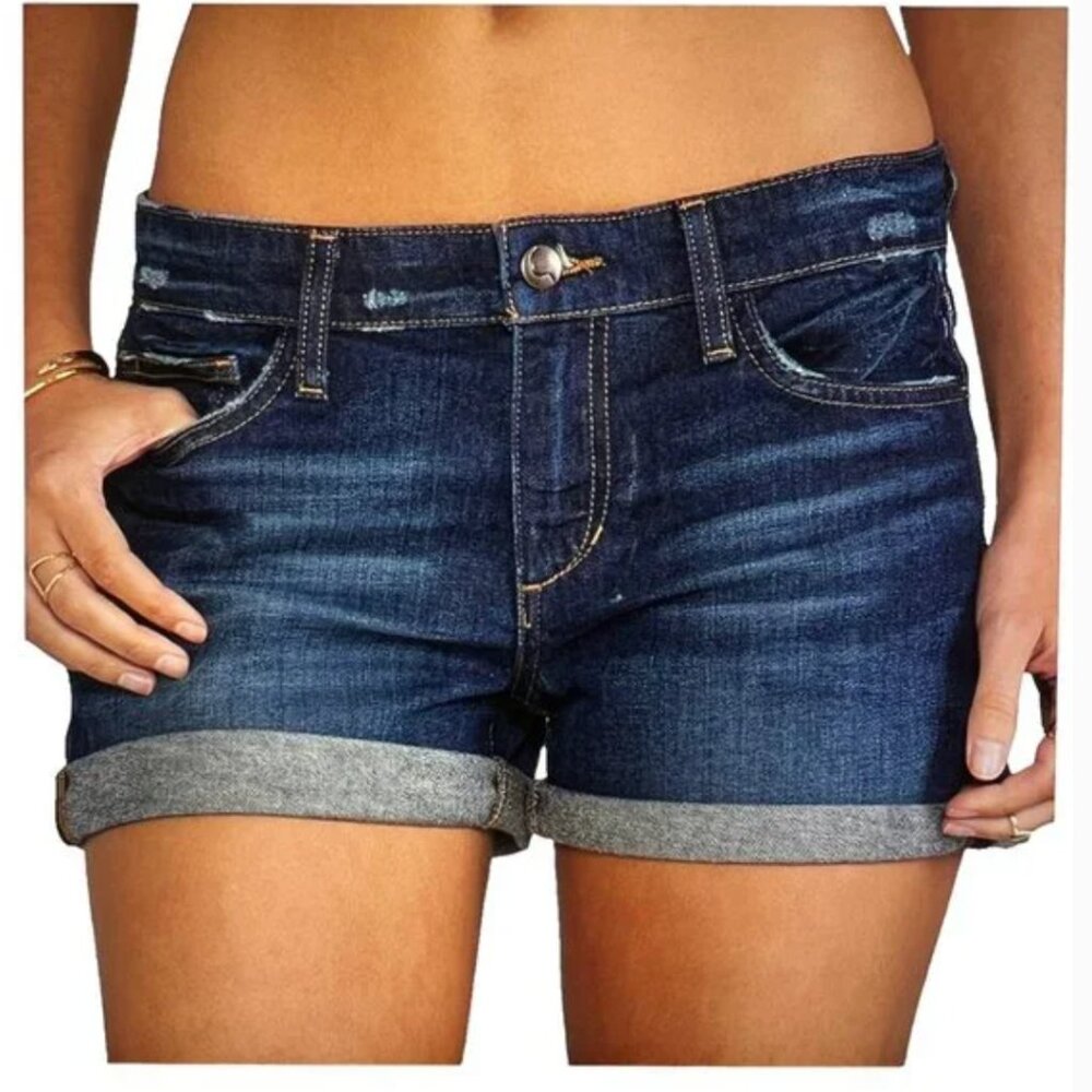 JOE'S Darla Denim Rolled Hem Shorts Size 27